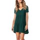 thumbnail image 1 of Vestido túnica de verano para mujer, cuello en V, informal, suelto, fluido, vestidos de cambio de columpio Zhivalor WMZY-757-104, 1 of 3