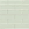 MSI Arctic Ice 4 in. x 12 in. Mixed Glass White Subway Tile (5 sq. ft. / case)