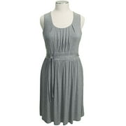 Women's Plus Pleated Jersey Dress