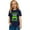 KB385 Dark Blue, variant on Likimi 100 Days Of School Shirts Letter Print Short Sleeve Crew Neck Summer Fashion Comfort Tops For Children Boys Girls Army Green Size 2-3 Years