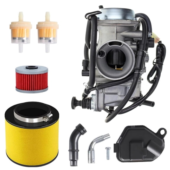 NATEFEMIN Carb Kit for Honda ATV ATC250 TRX300 TRX350 TRX400 TRX450 Direct Replacement 16100-HA0-305