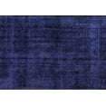 thumbnail image 1 of Ahgly Company Machine Washable Indoor Rectangle Abstract Blue Modern Area Rugs, 2' x 4', 1 of 4