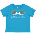 thumbnail image 3 of Inktastic Twin Hedgehogs Baby Gift Boys or Girls Baby T-Shirt, 3 of 5