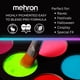 thumbnail image 5 of Paleta de 8 colores de pintura facial y corporal Mehron Makeup Paradise AQ (brillo UV ne&#2013265923n): maquillaje facial, corporal, con luz negra, efectos espe, 5 of 7