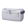 thumbnail image 3 of Naiovety Bolsa de maquillaje portátil de gran capacidad para viajar, acampar, senderismo, bolsa de almacenamiento de cosméticos, neceser, Almacenamiento y organización del hogar Gris, 3 of 6