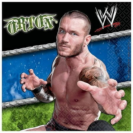 WWE Beverage Napkins 16ct