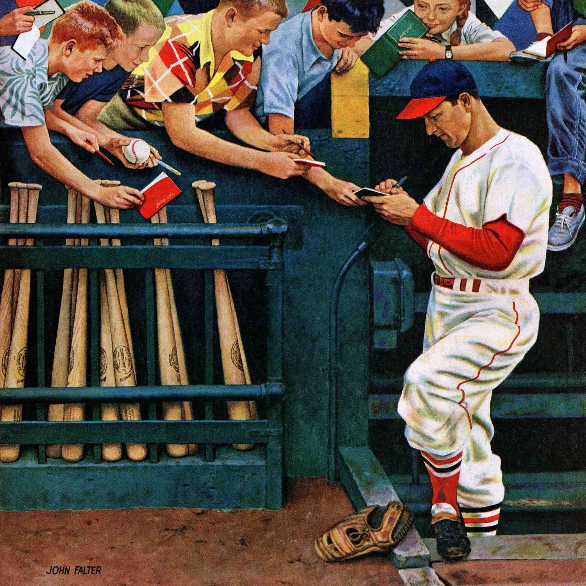 Marmont Hill Stan the Man by John Falter Painting Print on Canvas