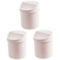 thumbnail image 4 of Hemoton 3 pcs  Office Mini Trash Bins Desktop Garbage Storage Cans Litter Cans with Cover, 4 of 8