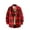 Red, variant on Eagokdc Mens Work Shirts Business Casual Pullover Lightweight Collar Long Sleeves Big and Tall Shirt Size M-5XL