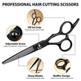 thumbnail image 4 of VIISHARE Professional Hair Cutting Scissors Kit, 11 PCS Hair Shears Set for Men Women Barber, 4 of 8