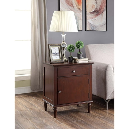 Morgan 1- Drawer Nightstand with USB Charging Station in