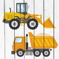 thumbnail image 3 of Kimberly, Allen 15x15 Black Modern Framed Museum Art Print Titled - Tractor and Trucks 1, 3 of 5