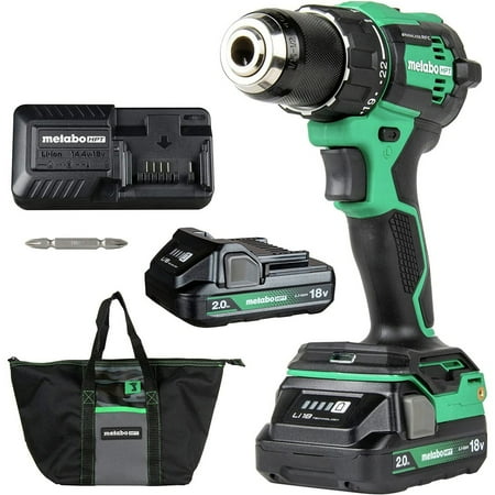 

Metabo Hpt 18V Multivolt Cordless Brushless Hammer Drill Kit (2 X 2.0Ah)