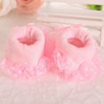 thumbnail image 2 of 1PC Infant Newborn Toddler Baby Girls Sock Children Princess Bowknot Lace Flowers Short Socks Cotton Ruffle Frilly Trim Ankle Socks, 2 of 6