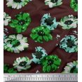 thumbnail image 1 of Soimoi Poly Georgette Fabric Flower Artistic Print Fabric by The Yard 52 Inch Wide, 1 of 3