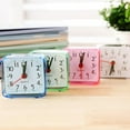 thumbnail image 5 of 1x Modern Mini Quartz Clocks Travel Alarm Clock Bedroom Table Home Sell J4Z9, 5 of 9