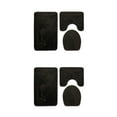 thumbnail image 2 of relayinert 3pack/lot Bathroom Rug Sets Easy To Install Waterproof Anti-slip Multi-functional Comfortable PJ210831-A004 2Set, 2 of 6