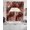 Green Red Deep Red, variant on Cardinal Bird Swag Valances for Windows, Small Curtains Drapes, Winter Poinsettia Pine Cones Berry Wood Kitchen Window Curtains Over Sink Window Treatment Valance for Bedroom/Bathroom 56"x36"