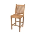 thumbnail image 3 of Tortuga Outdoor Teak 5 Piece Patio Bar Set, 3 of 4