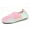 Colorful Pink, variant on Stepedia Boys Girls House Slippers for Toddler Kids Indoor Warm Cozy Home Sock Shoes Rubber Sole