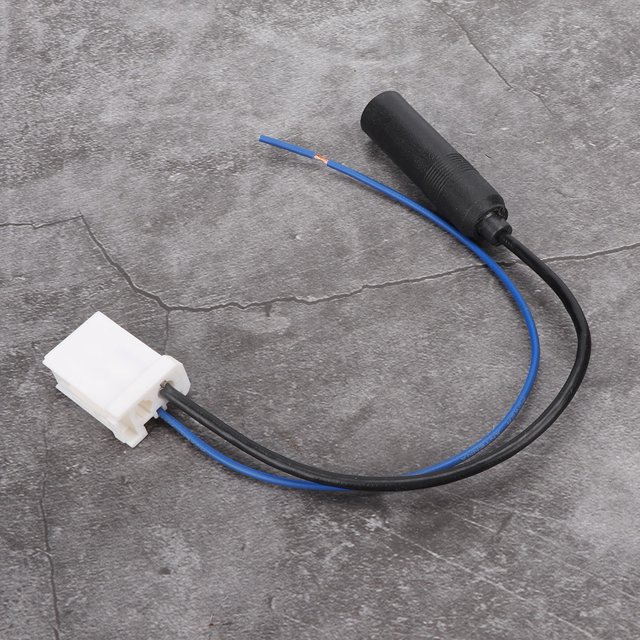 REIZ ABS Car CD Player Adaptador de Antena de Radio Cable Macho con Reemplazo Perfecto para Reemplazo Antiguo Fácil de Instalar ANGGREK Otros