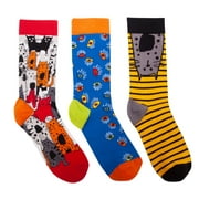 Biggdesign Women's Socket Socks Set Special Artist Design 3 in Box Suitable for 6-9.5 size 3 Different Patterns cotton breathable