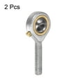 thumbnail image 3 of Unique Bargains 2 Packs SA6T/K 6mm Rod End Bearing M6x1.0 Male Right Hand Thread, Self-Lubricating Rod End Joints with Jam Nut, 3 of 4