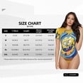 thumbnail image 2 of Cauagu Funny Alarm Clock Illustration Women's Crew Neck Round Short Sleeve T Shirts Tops Bodysuit Daily Jumpsuit-Small, 2 of 7