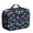 Alien UFO Deep, variant on Alien UFO Teal Pattern Insulated Lunch Bag Teens,Bento School Lunch Bag for Teens for Work,Picnic or Travel 10.6x7.7x4.3 Inches,12 Can Capacity