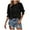 Black, variant on Summer Fashion Plus Size Long Tee Casual Loose Fit Round Neck with Stylish Sleeve Detail Womens Long Sleeve Cold Gear Women Tops Summer Large Long Sleeve Shirt Women Women Long Sleeve Shirts