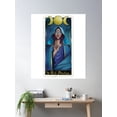 thumbnail image 2 of The High Priestess Poster Wall Art, Modern Wall Decor For Living Room Bedroom, 24x36 UNFRAMED, 2 of 3