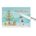 thumbnail image 4 of Carolines Treasures CK3502LCB Miniature Fox Terrier 2 Christmas Tree Glass Cutting Board Large, 12H x 16W, multicolor, 4 of 4