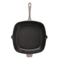 thumbnail image 3 of BergHOFF Neo 3pc Cast Iron Cookware Set, Grill Pan & Round Dutch Oven, Oyster, 3 of 6