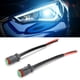 thumbnail image 5 of Adaptador de arnés de barra de luz resistente a altas temperaturas universal 2 uds arnés de cableado de luz de trabajo duradero DT de 2 pines para modificación de coche Higoodz Otros, 5 of 8