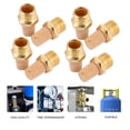 thumbnail image 2 of MasteelfCA 10pcs Pneumatic Muffler G1/4 Thread Pneumatic Silencer Brass Exhaust Muffler, 2 of 7