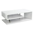 thumbnail image 1 of Bowery Hill Coffee Table in White, 1 of 7
