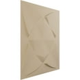 thumbnail image 2 of Ekena Millwork 19 5/8"W x 19 5/8"H Blossom EnduraWall Decorative 3D Wall Panel, UltraCover Satin Smokey Beige (12-Pack for 32.04 Sq. Ft.), 2 of 6