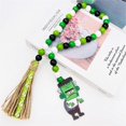 thumbnail image 4 of Halloween Wood Bead Garland With Tassel Beaded Tiered Tray Decor Prayer Bead Wall Hanging Decor Halloween Party Ornament, 4 of 4