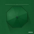 thumbnail image 5 of Best Choice Products 10ft Solar LED Lighted Patio Umbrella w/ Tilt Adjustment, UV-Resistant Fabric - Green, 5 of 8