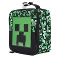thumbnail image 2 of Minecraft Creeper Face Insulated Lunch Bag, 2 of 7