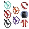 thumbnail image 4 of Pédales de Vélo de Montagne double Roulement en Alliage d'Aluminium Violet, 4 of 9