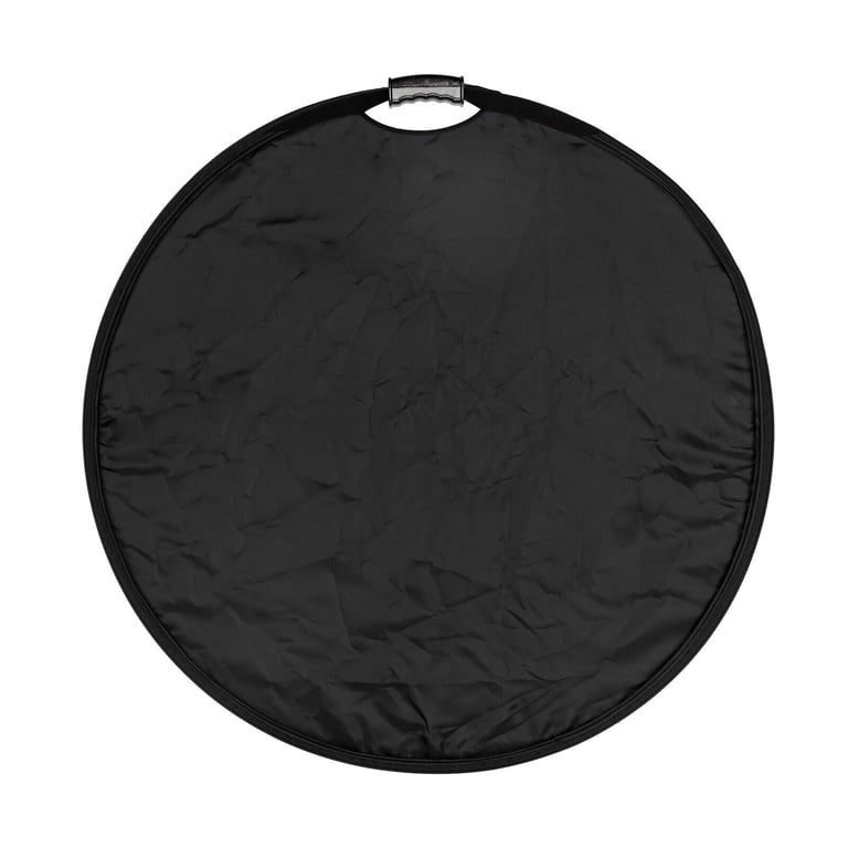 SMALLRIG 4127 22 Inch 60 Cm 5 In 1 Foldable Circular Light Reflector Reflector With Handle Translucent Silver Gold White And Black With Carry Bag