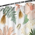 thumbnail image 3 of Pioneer Flower Floral Print Pattern Shower Curtain 36"x72" ,Bathroom Decorative Shower Curtains Set with 12 Hooks,Modern Waterproof Washable Shower Curtain, 3 of 6