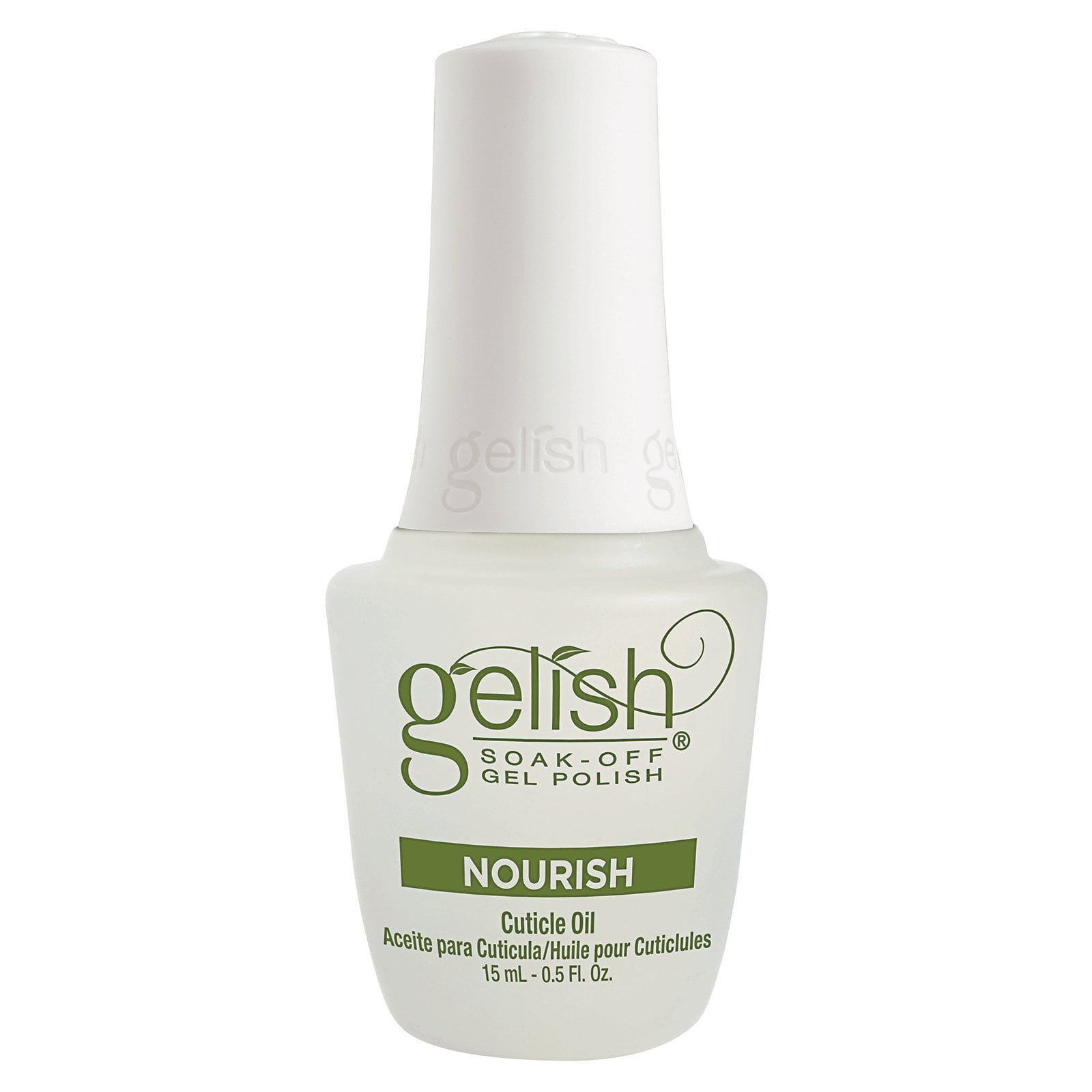 New Gelish 15mL Gel Nail Soak Cuticle Oil Soak Off Polish Skin Vitamin