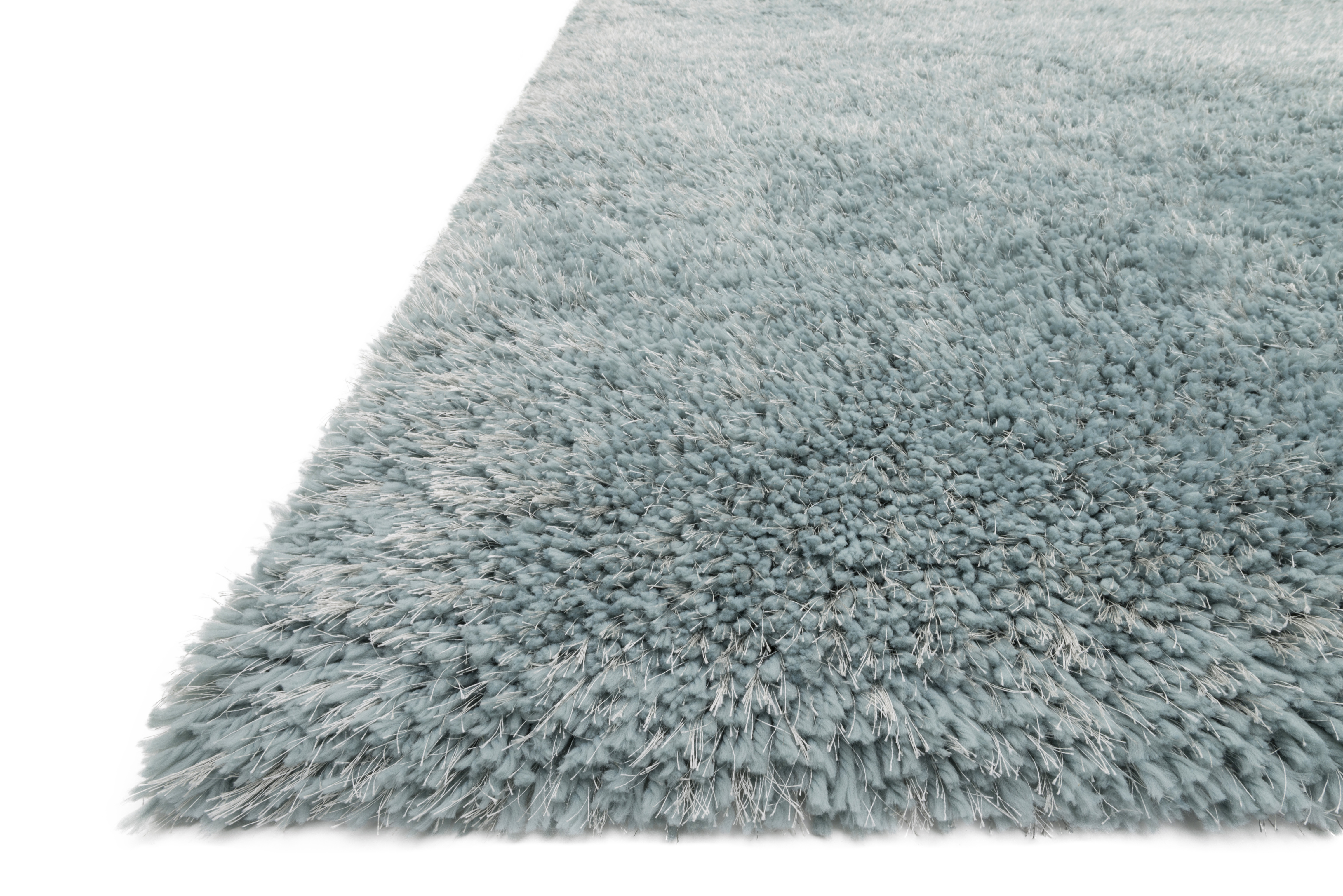 Loloi Mila Shag Solid Spa Area Rug