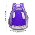 thumbnail image 2 of LSLJS Sac à Dos de Transport pour Animaux, Sac à Dos de Transport Cat, Extensible avec Maille Respirante pour Petits Chiens Chats Chiots, Sac à Dos de Transport pour Chien pour Randonnée Voyage Camping Plein Air, 2 of 2