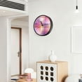 thumbnail image 6 of Indoor 12' Voice-Activated Luminous Decoration Wall Clock With LED Night Light Digital Plaid, 6 of 8