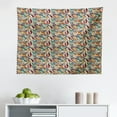 thumbnail image 1 of Ice Cream Tapestry, Print of Repetitive Cones with Cold Creamy Dessert Summer Snacks, Fabric Wall Hanging Decor for Bedroom Living Room Dorm, 2 Sizes, Multicolor, by Ambesonne, 1 of 1