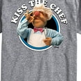 thumbnail image 3 of Muppets - Kiss The Chef - Men's Short Sleeve Graphic T-Shirt, 3 of 5