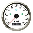 thumbnail image 1 of 125KMH 85mm meter Gau Pulse meter 200KMH Odometer Pulse Signal With Indication Light For Gasoline 12V 24V ,Universal Compatibility, 1 of 7